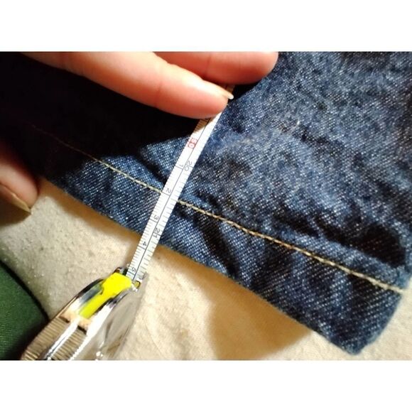 VINTAGE TOMMY JEANS HILFIGER Y2K BUTTON FRONT WOMENS SKIRT SIZE 7 - Picture 6 of 6